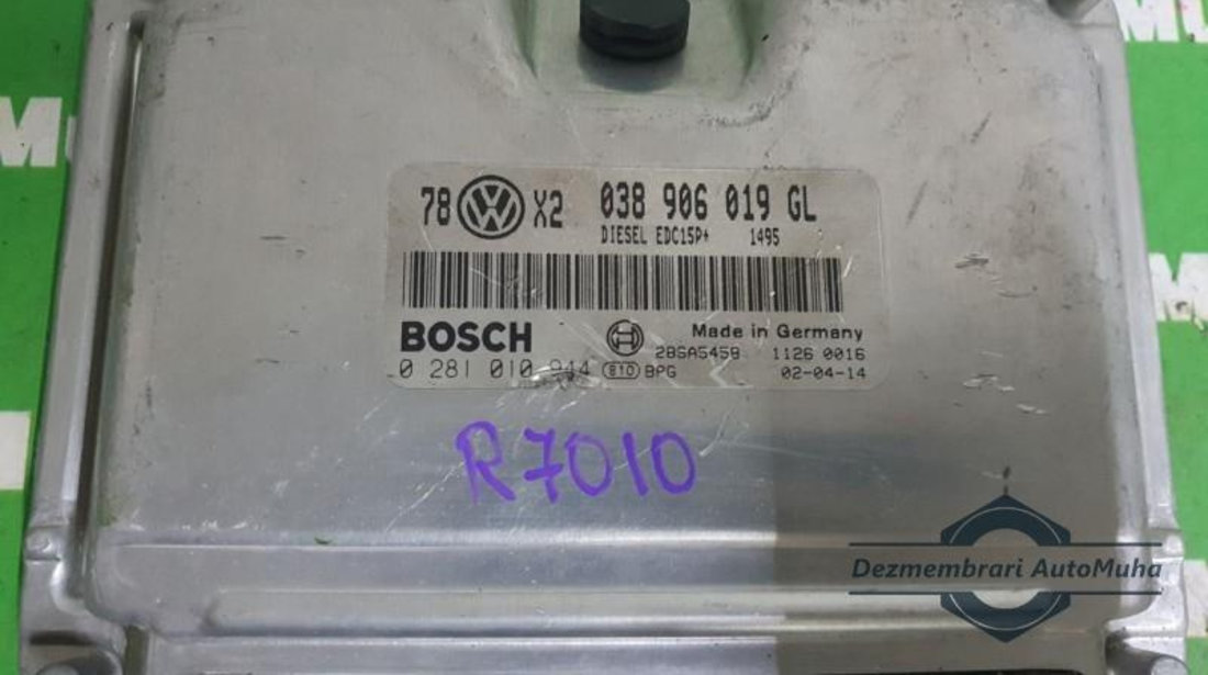 Calculator motor Volkswagen Passat B6 3C (2006-2009) 0281010944