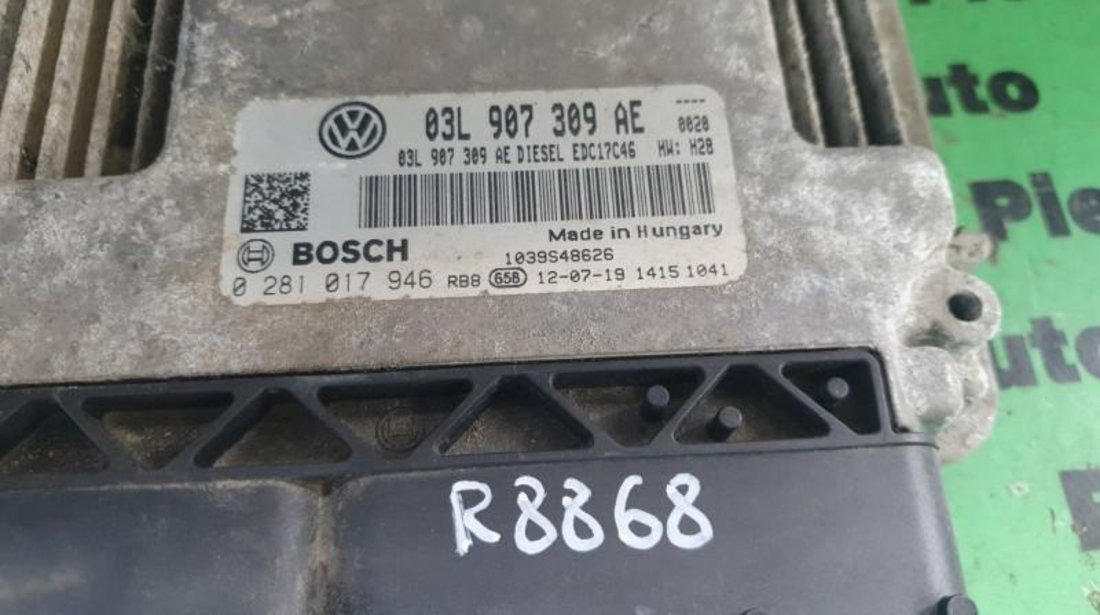 Calculator motor Volkswagen Passat B7 (2010->) 0281017946