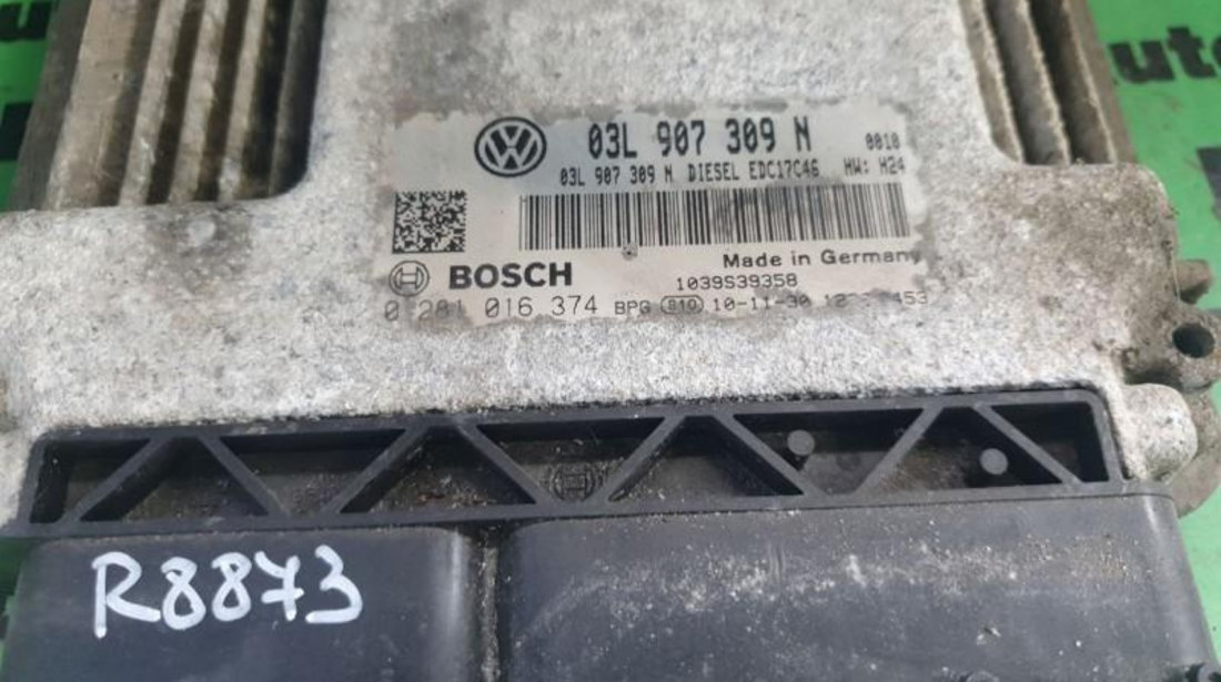 Calculator motor Volkswagen Passat B7 (2010->) 0281016374