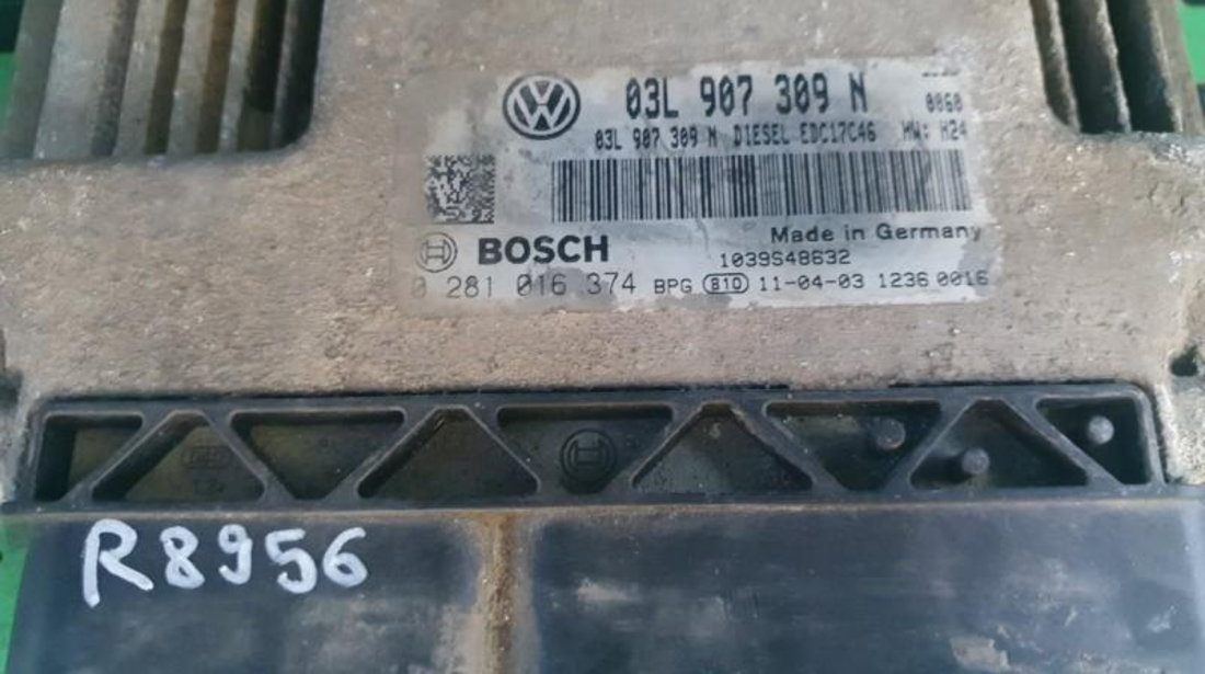 Calculator motor Volkswagen Passat B7 (2010->) 0281016374
