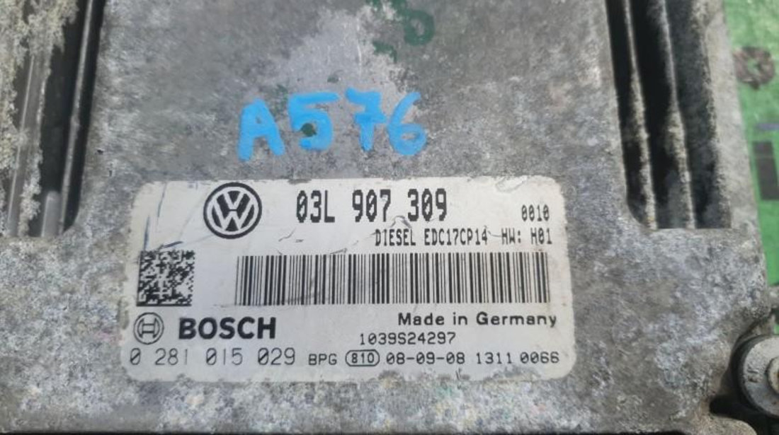 Calculator motor Volkswagen Passat B7 (2010->) 0281015029
