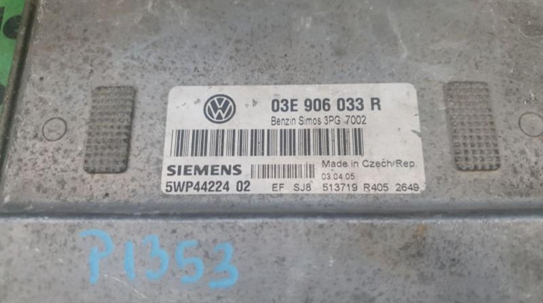 Calculator motor Volkswagen Polo (2001-2009) 03e906033r