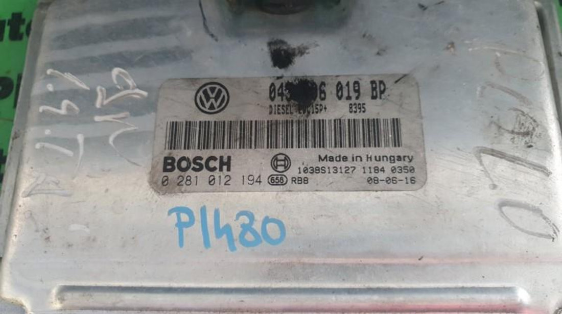 Calculator motor Volkswagen Polo (2001-2009) 0281012194