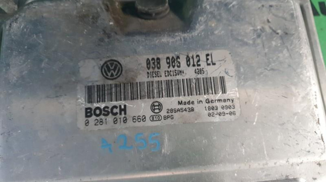 Calculator motor Volkswagen Polo (2001-2009) 0281010660