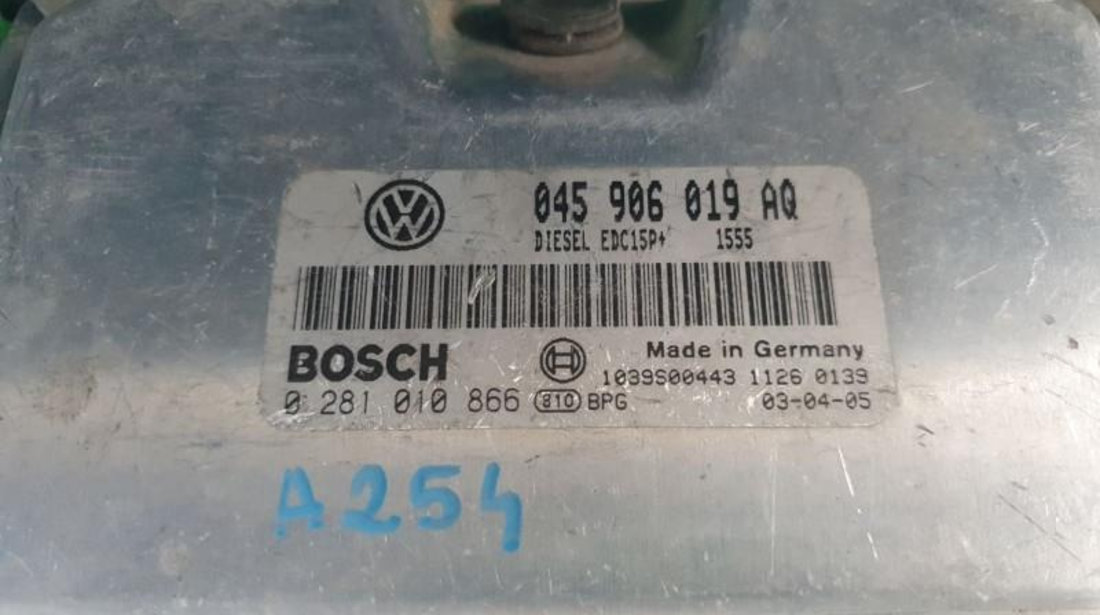 Calculator motor Volkswagen Polo (2001-2009) 0281010866