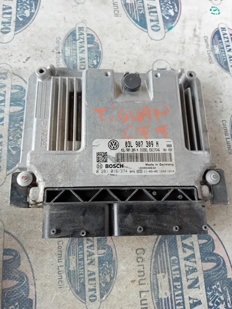 Calculator motor Volkswagen Tiguan 2.0 Motorina 2011, 03L907309N