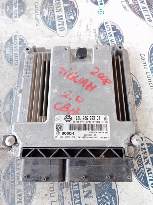 Calculator motor Volkswagen Tiguan 2.0 Motorina 2008, 03L906022GT