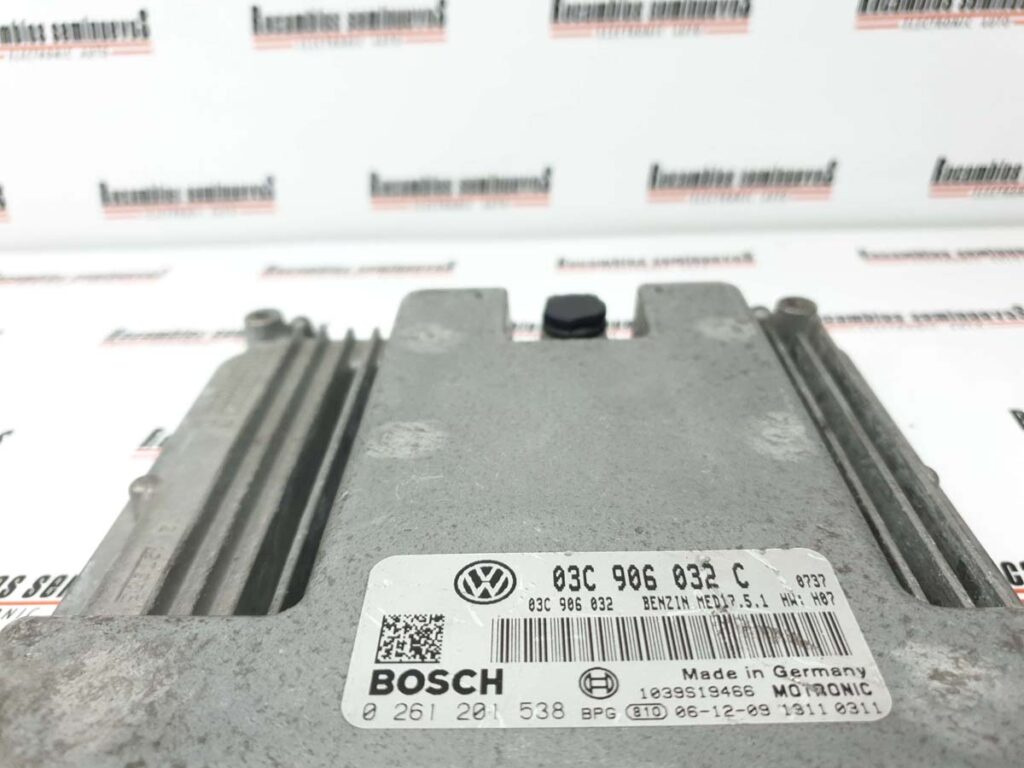Calculator Motor VOLKSWAGEN TOURAN, 0261201538, MED1751, 03C906032C, 03C906032,