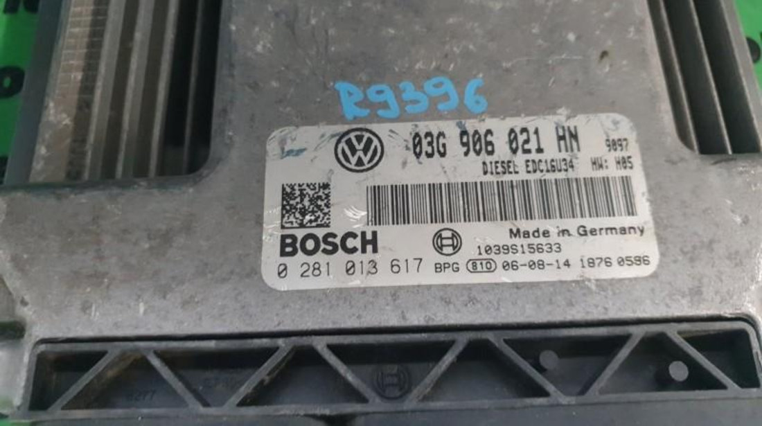 Calculator motor Volkswagen Touran (2003->) 0281013617