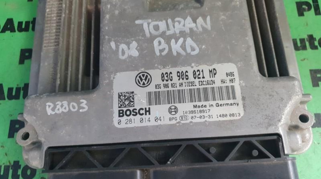 Calculator motor Volkswagen Touran (2003->) 0281014041