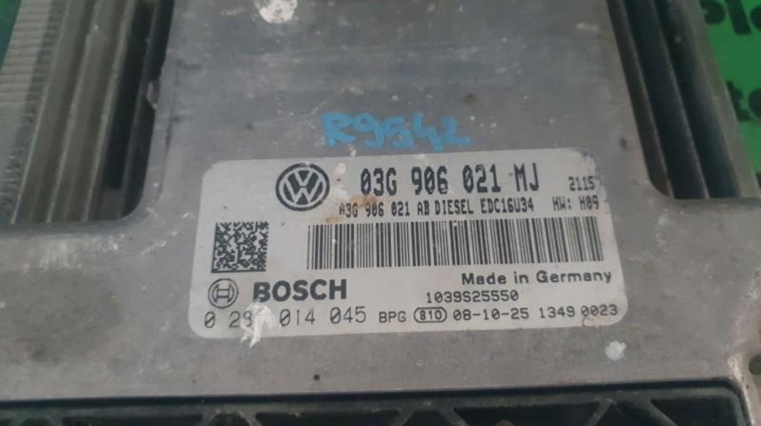 Calculator motor Volkswagen Touran (2003->) 0281014045