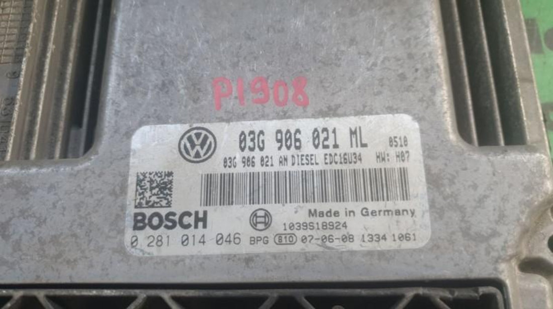 Calculator motor Volkswagen Touran (2003->) 0281014046