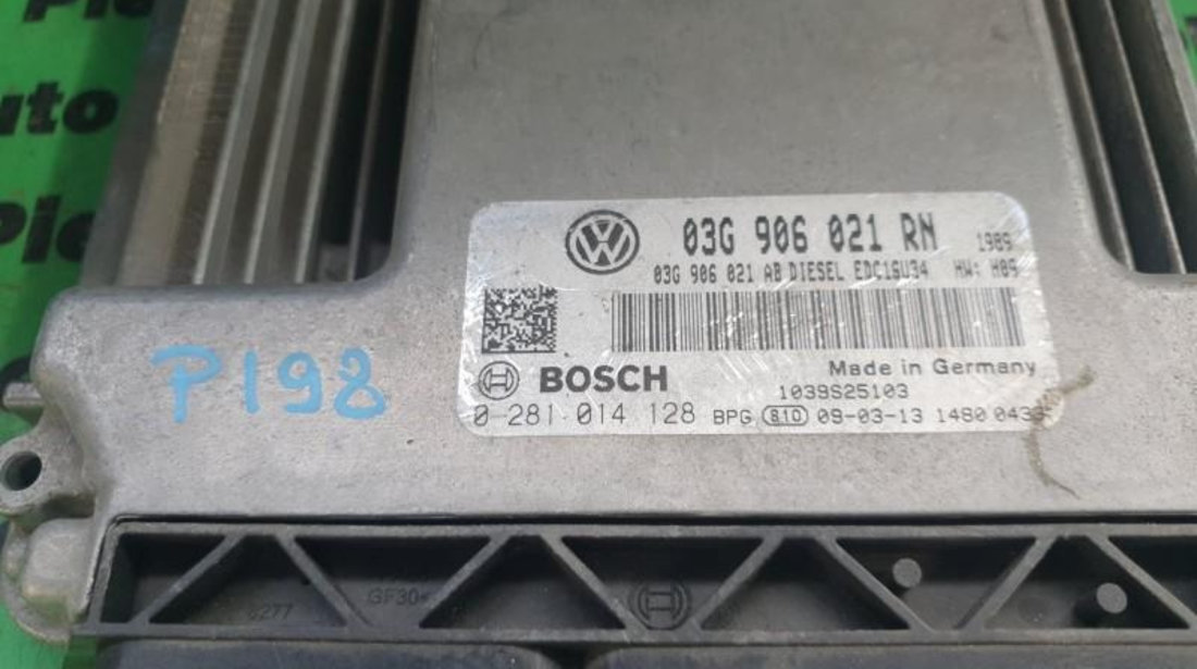 Calculator motor Volkswagen Touran (2003->) 0281014128