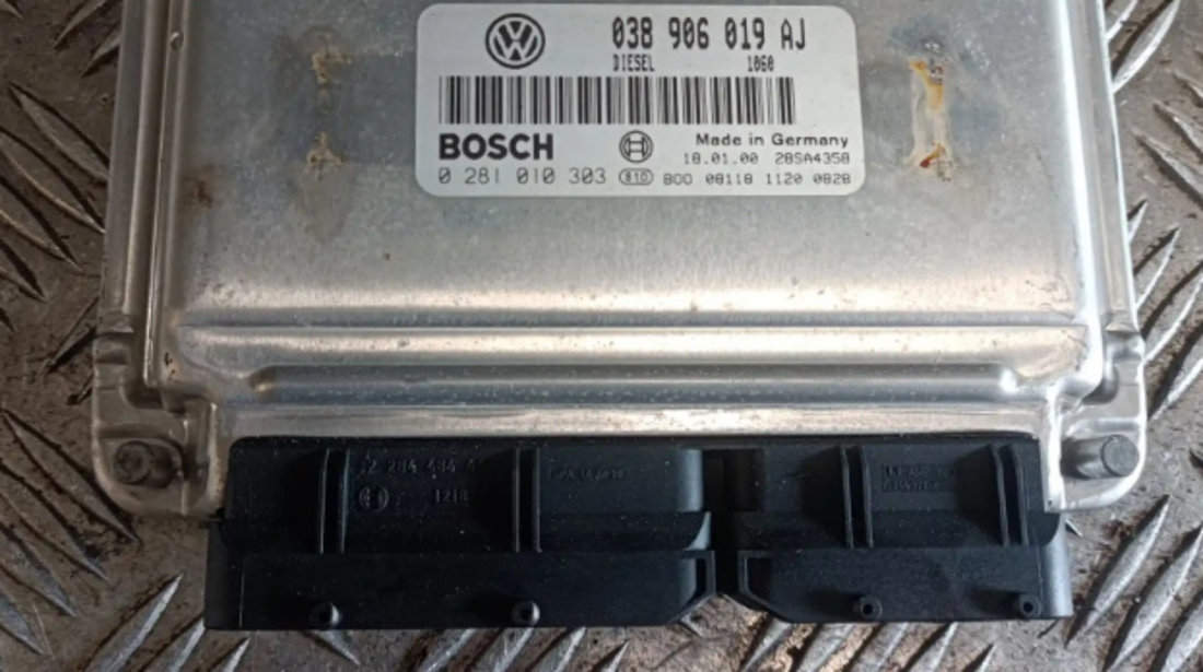 Calculator Motor Volkswagen VW Passat B5, 038906019AJ 038906019AJ Volkswagen VW Passat B5 [1996 - 2000] Sedan 4-usi 1.9 TDI MT (110 hp)