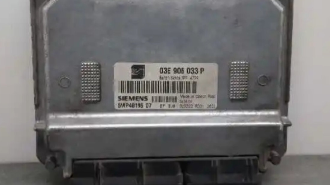 Calculator Motor Volkswagen VW Polo 4, 03E906033 03E906033 Volkswagen VW Polo 4 9N [2001 - 2005] Hatchback 3-usi 1.2 MT (54 hp)