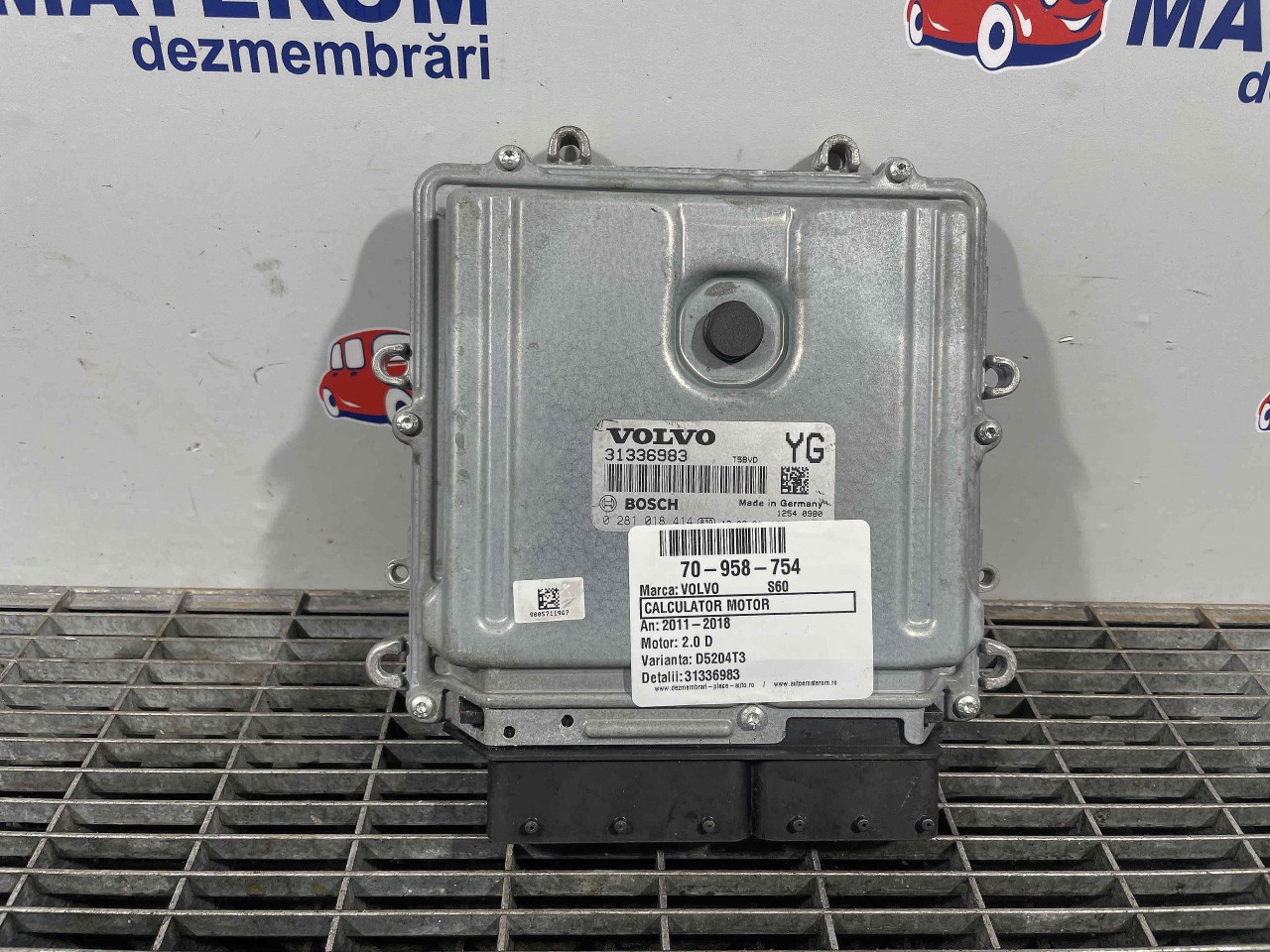 CALCULATOR MOTOR VOLVO S60 2.0 D - (2011 2018)