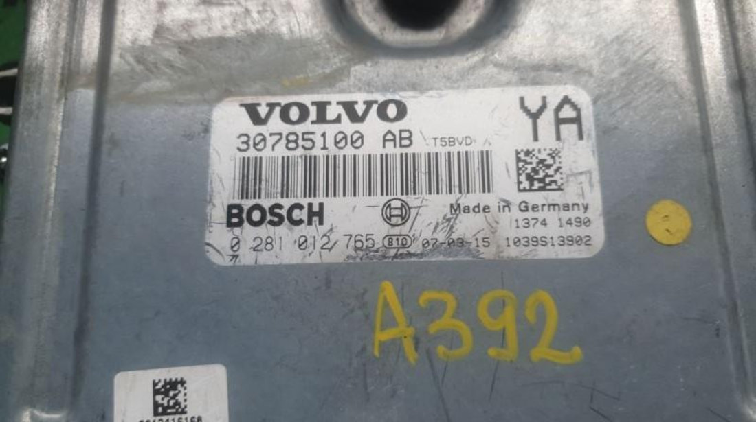 Calculator motor Volvo XC60 (2008->) 0281012765