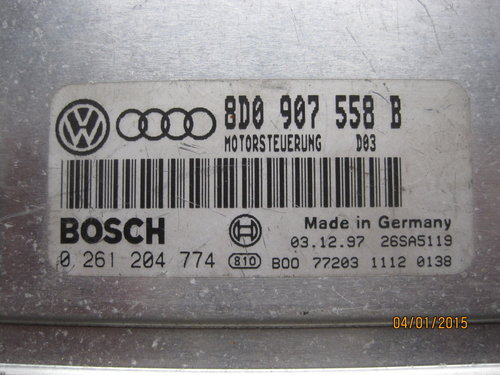 Calculator motor VW - AUDI ECU 8D0 907 558 B