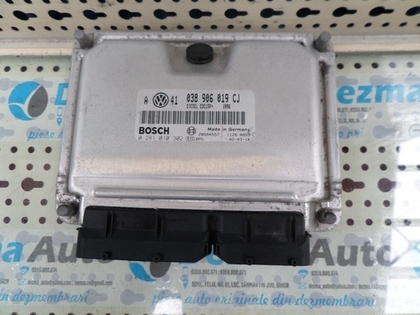 Calculator motor Vw Bora, 038906019CJ, 0281010302