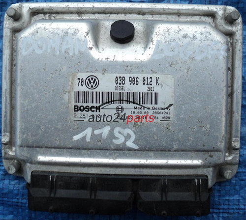 CALCULATOR MOTOR VW GOLF 4 1.9 TDI - COD 038906012K/0281010111