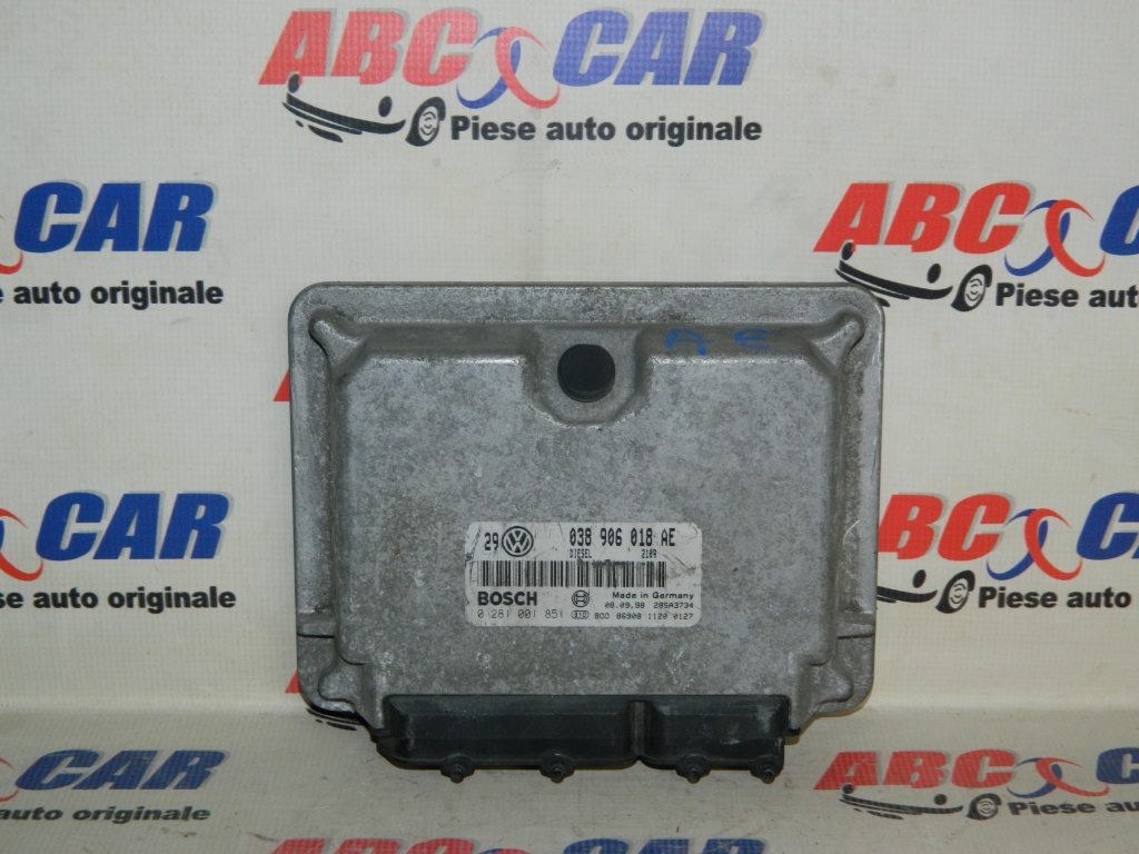 Calculator motor VW Golf 4 1.9 TDI cod: 038906018AE