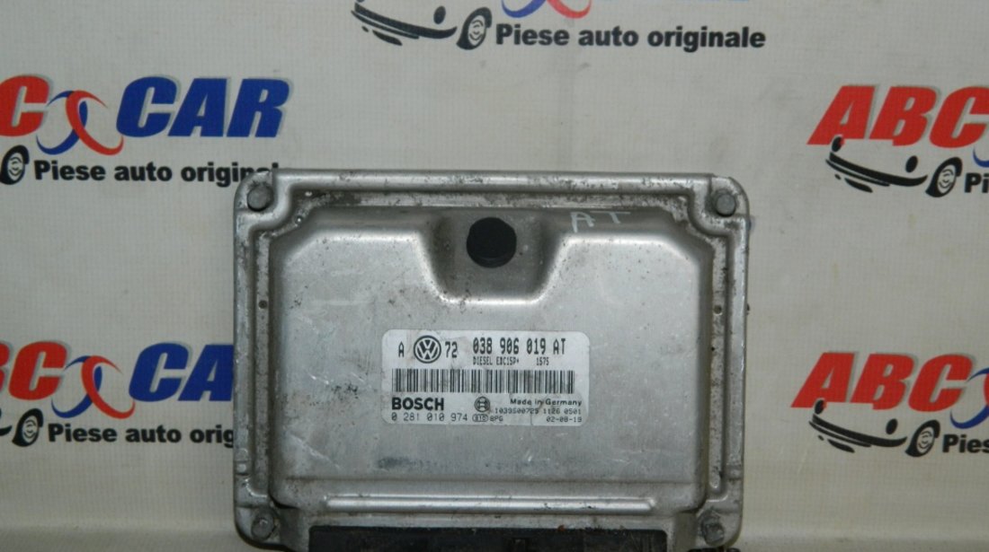 Calculator motor VW Golf 4 1.9 TDI cod: 038906019AT