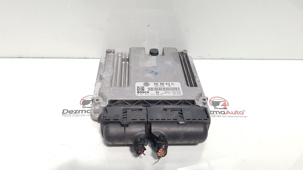 Calculator motor, Vw Golf 5 (1K1), 2.0 tdi, cod 03G906016HJ (id:339310)