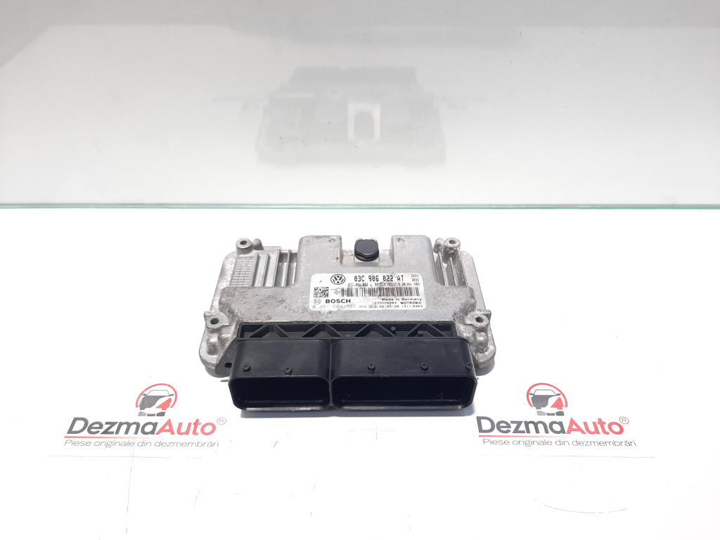 Calculator motor, Vw Golf 5 (1K1) [Fabr 2004-2008] 1.4 tsi, CAX, 03C906022AT (id:442656)