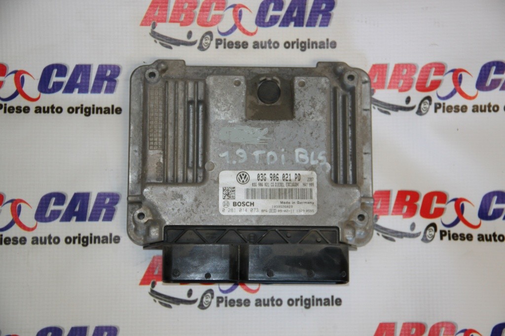 Calculator motor VW Golf 5 20 1.9 TDI BLS 03G906021PD / 0281014073 model 2007