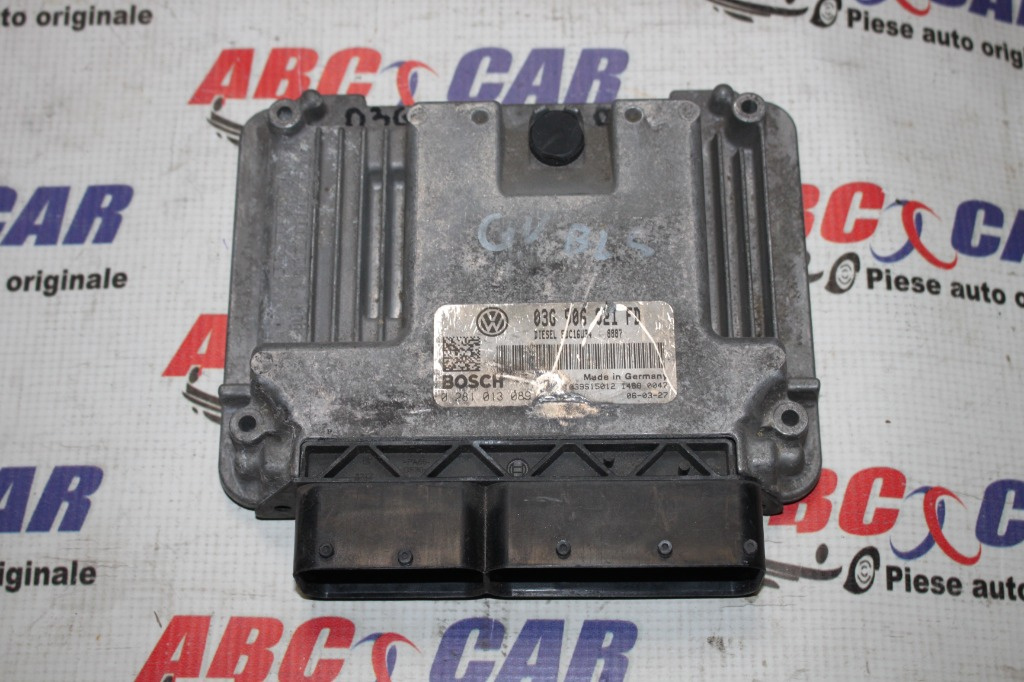 Calculator motor VW Golf 5 2005-2009 1.9 TDI 03G906021FD, 0281013089