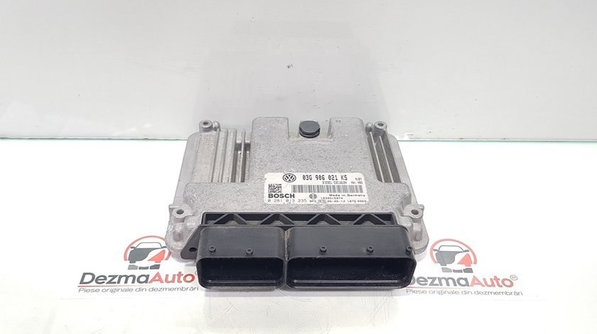 Calculator motor, Vw Golf 5 Plus (5M1), 2.0 tdi, cod 03G906021KS (id:191547)