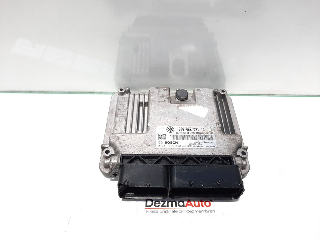 Calculator motor, Vw Golf 5 Variant (1K5) [Fabr 2007-2009] 2.0 tdi, 03G906021TA