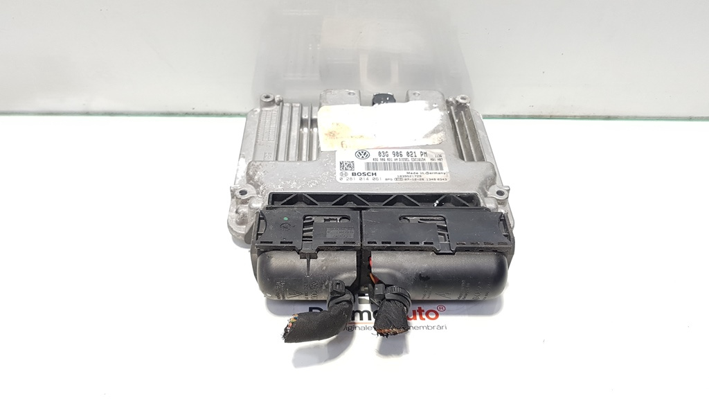 Calculator motor, Vw Golf 5 Variant (1K5) [Fabr 2007-2009] 1.9 tdi, BXE, 03G906021PM, 0281014061 (id:405973)