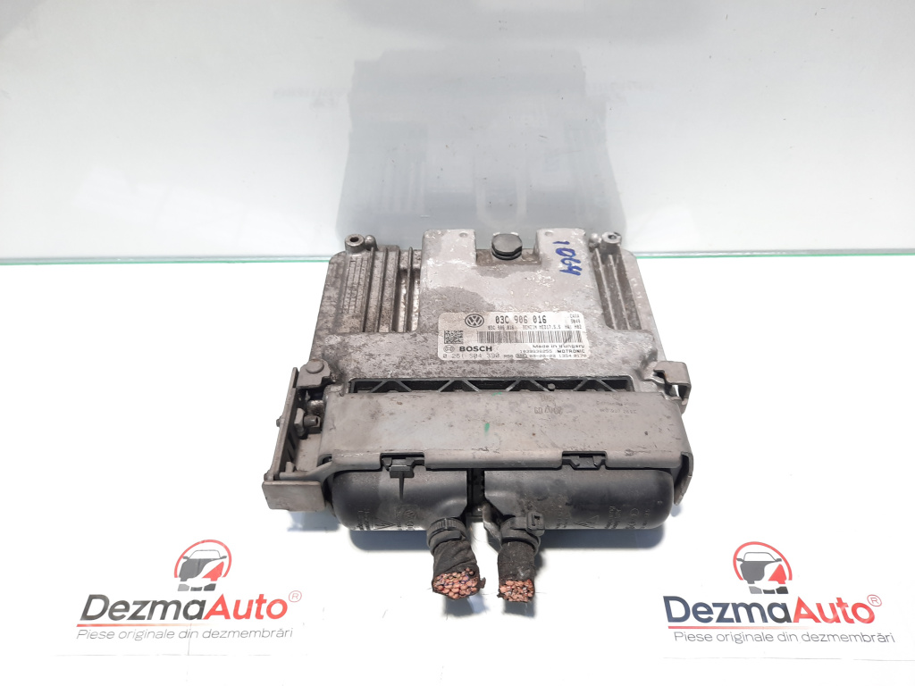 Calculator motor, Vw Golf 6 (5K1) [Fabr 2009-2013] 1.4 tsi, 03C906016 (id:445328)