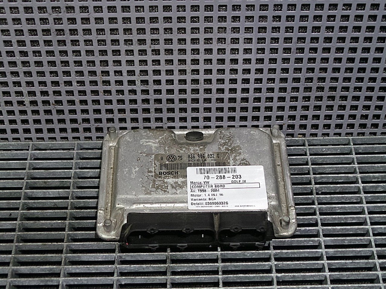 CALCULATOR MOTOR VW GOLF IV 1.4 INJ 16V - (1998 2004)