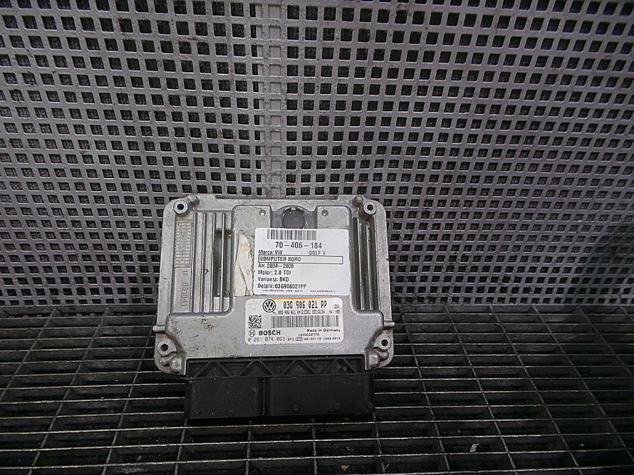 CALCULATOR MOTOR VW GOLF V 2.0 TDI - (2004 2008)