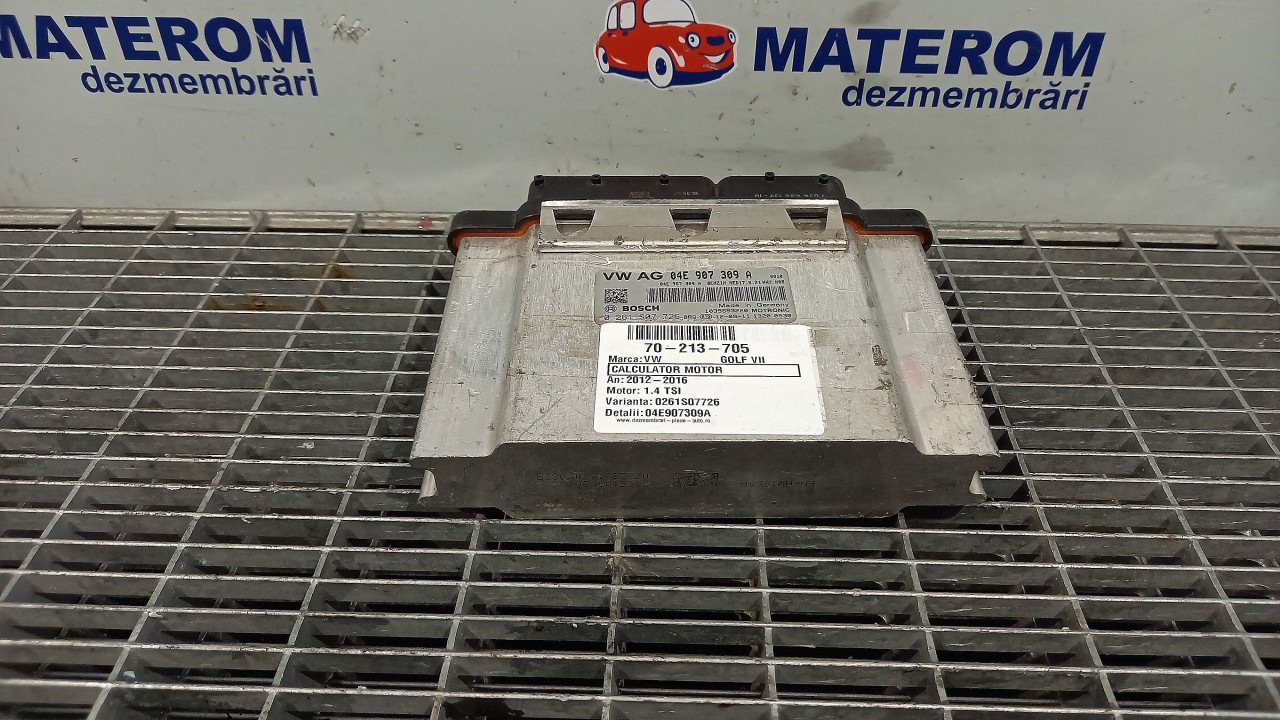 CALCULATOR MOTOR VW GOLF VII 1.4 TSI - (2012 2016)
