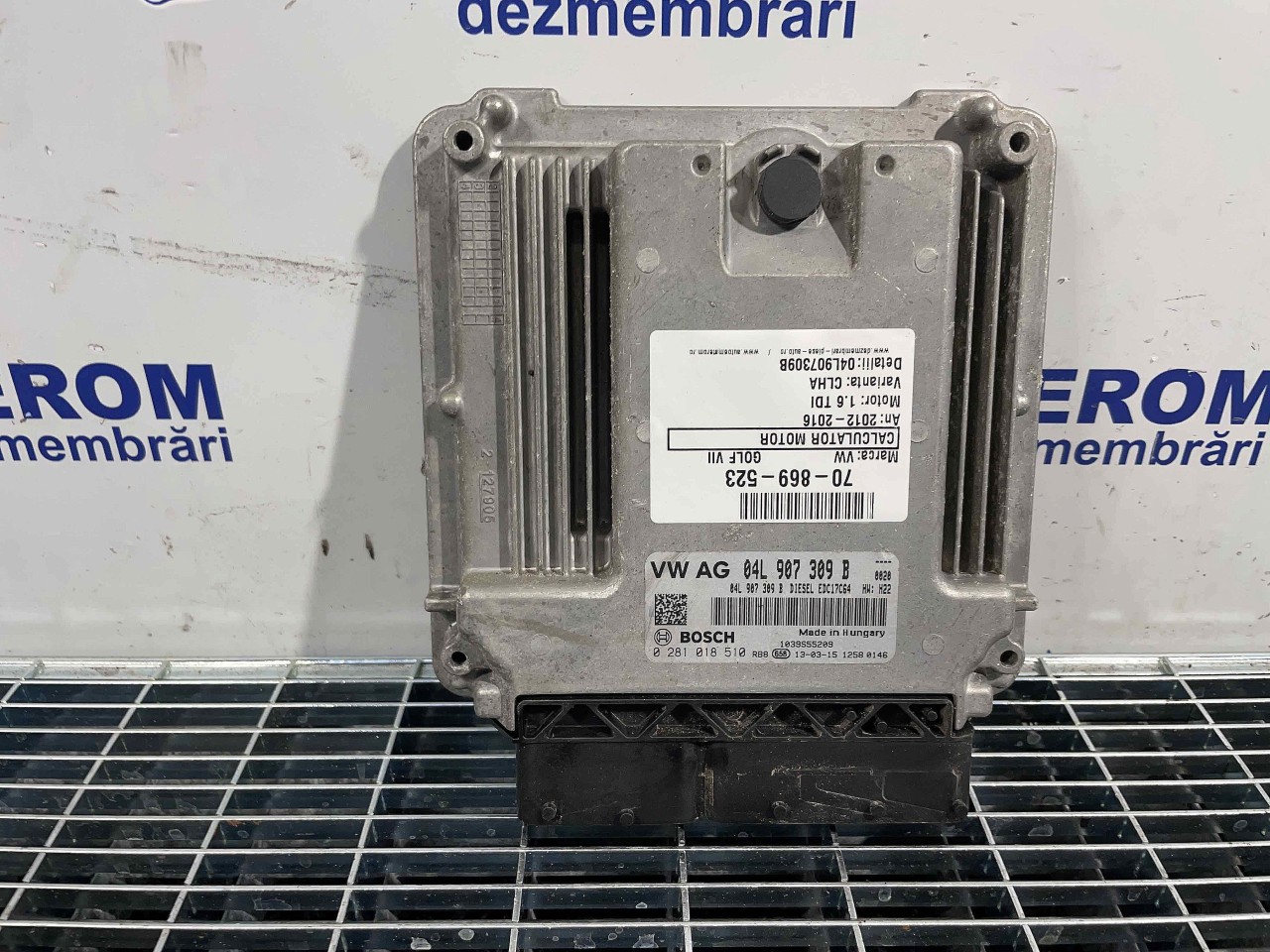 CALCULATOR MOTOR VW GOLF VII GOLF VII 1.6 TDI - (2012 2016)