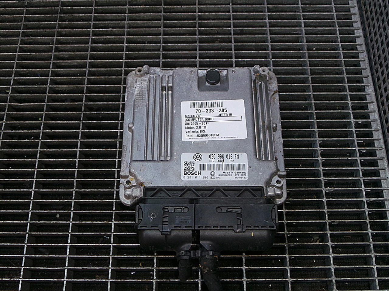 CALCULATOR MOTOR VW JETTA III 2.0 TDI - (2005 2010)
