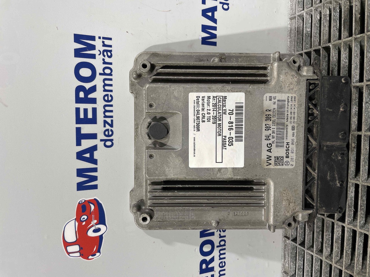 CALCULATOR MOTOR VW PASSAT 2.0 TDI - (2014 2019)