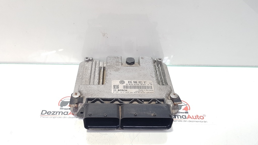Calculator motor, Vw Passat (3C2) 2.0 tdi, BMP, cod 03G906021QT, 0281015026 (idi:186006)