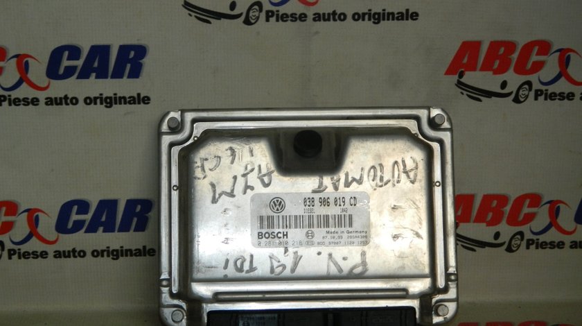 Calculator motor VW Passat B4 1.9 TDI AJM cod: 038906019CD