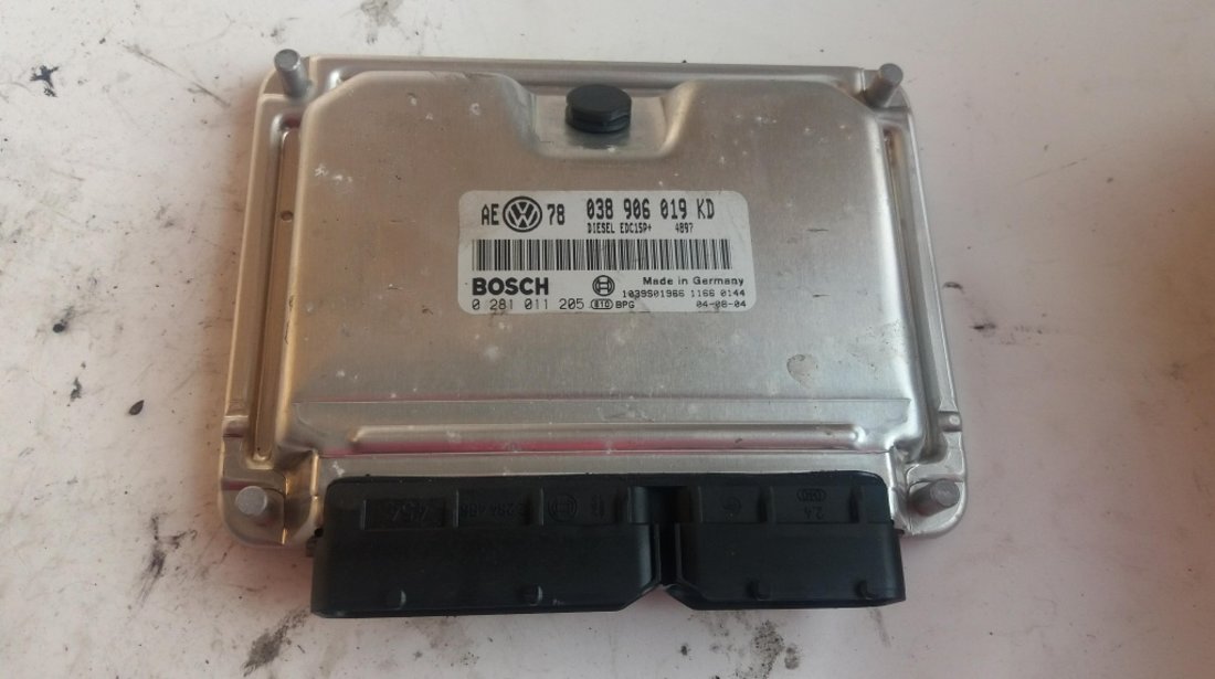 Calculator motor vw passat b5 1.9 tdi 038906019kd 0281011205