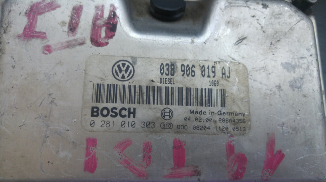 Calculator motor vw passat b5 1.9 tdi atj 038906019aj