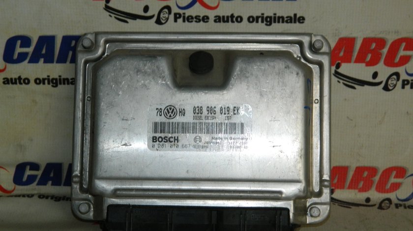 Calculator motor VW Passat B5 1.9 TDI cod: 038906019EK