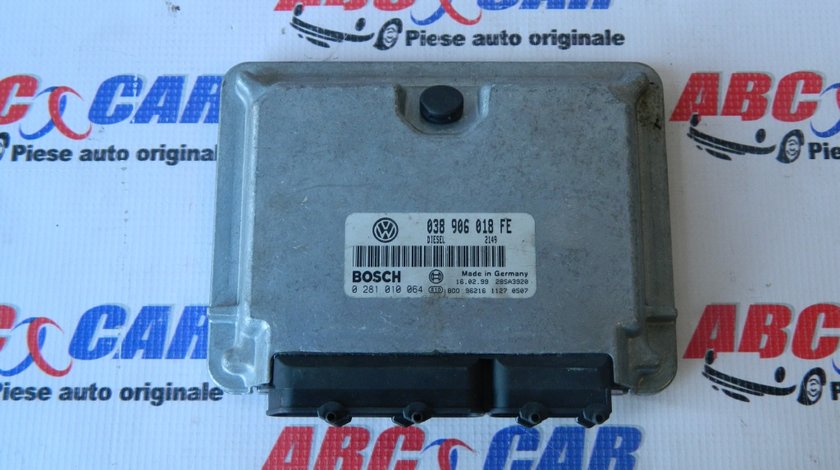 Calculator motor VW Passat B5 model 1999 - 2005 1.9 TDI AFN cod: 038906018FE