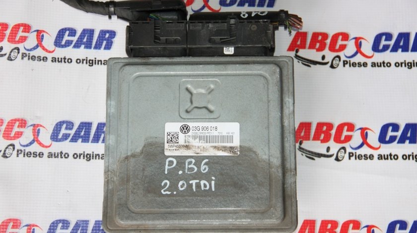 Calculator motor VW Passat B6 2.0 TDI cod: 03G906018 model 2007