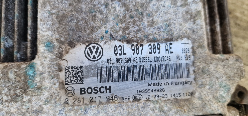 Calculator Motor Vw Passat B7 2.0TDI Automat cod 03L907309AE