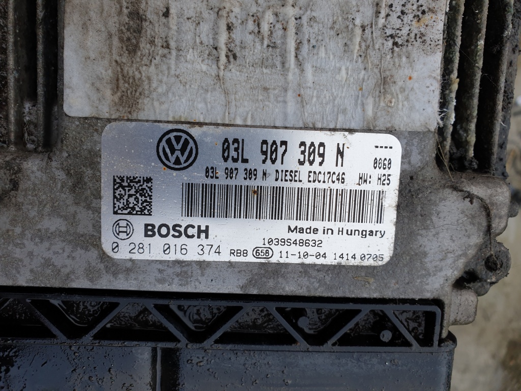 Calculator Motor Vw Passat B7 CFFB DSG 2012 03L907309N
