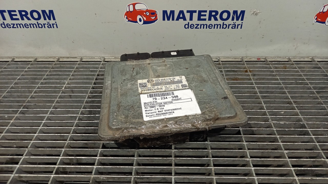 CALCULATOR MOTOR VW PASSAT PASSAT 2.0 TDI - (2005 2010)